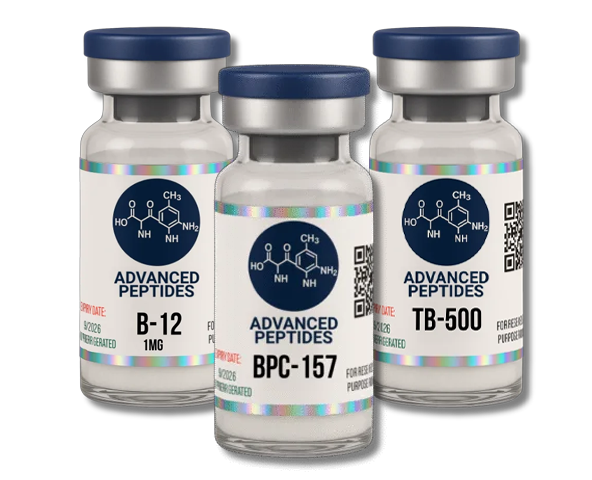 Advanced Peptides research peptide vial